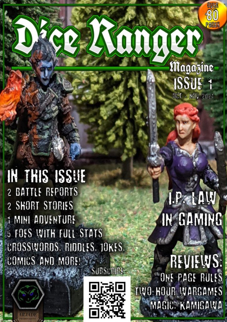 Dice Ranger Magazine: Issue 1 (Oct/Nov 2021)